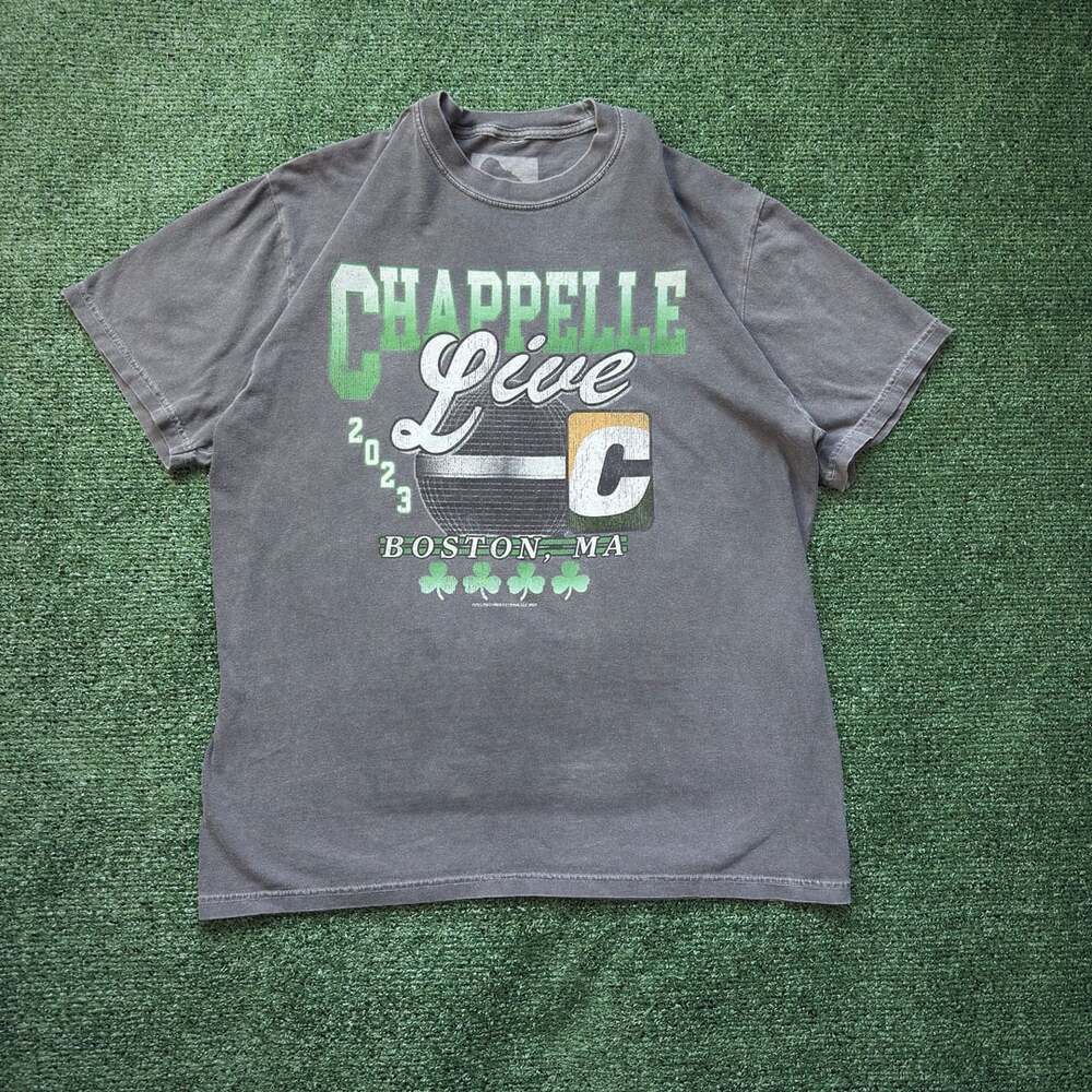 Chappelle Live 2023 Boston, MA Vintage-Style Graphic T-Shirt
